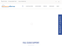 Tablet Screenshot of govdatahosting.com